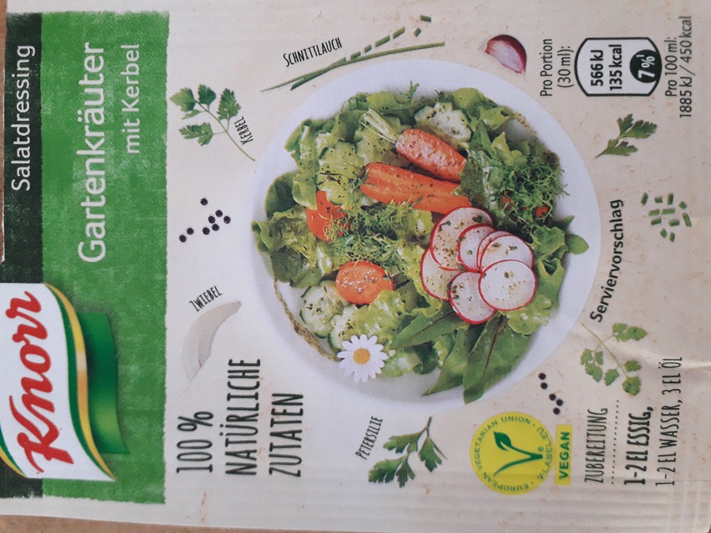Salatdressing Gartenkräuter mit Kerbel von goccifit | Hochgeladen von: goccifit