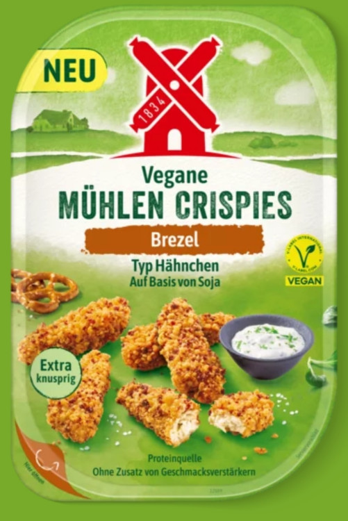 Vegane Mühlen Crispies, Typ Hähnchen, Brezel by m_2973 | Hochgeladen von: m_2973
