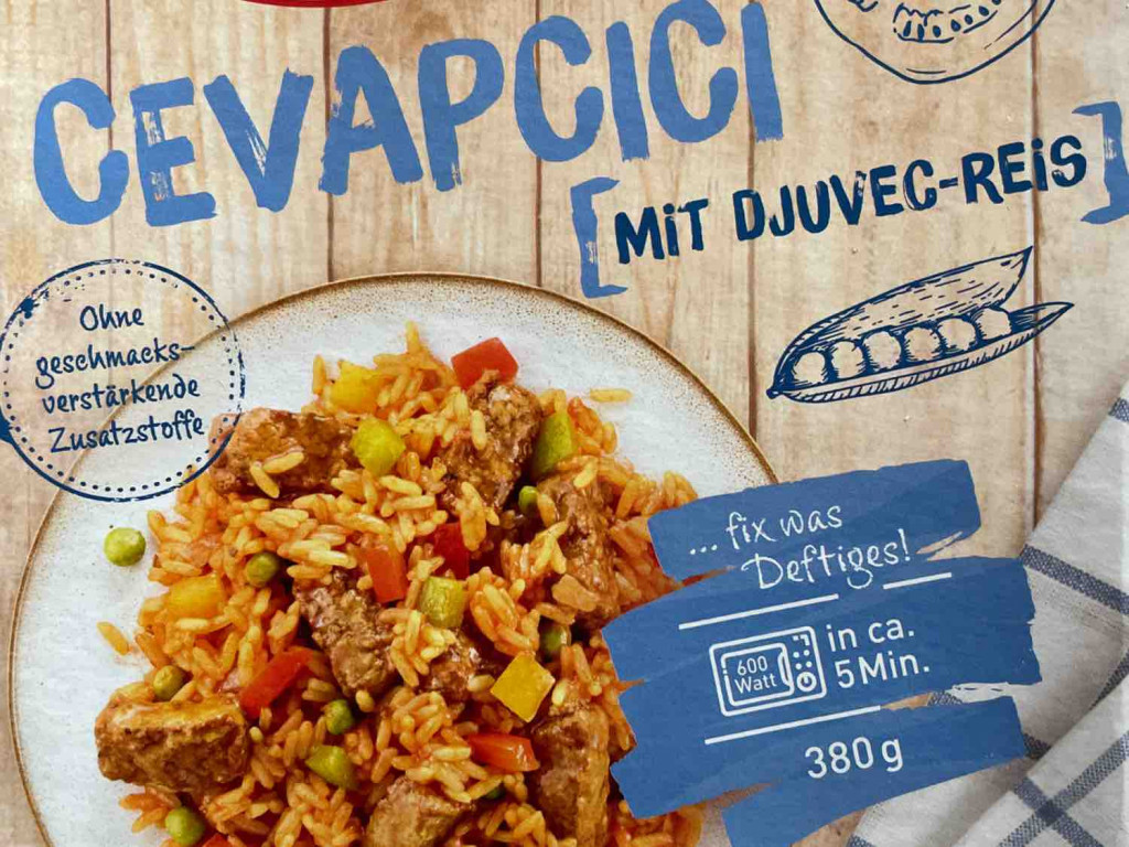 Cevapcici, mit Djuvec-Reis, ohne geschmacksverstärkende Zus von  | Hochgeladen von: whale