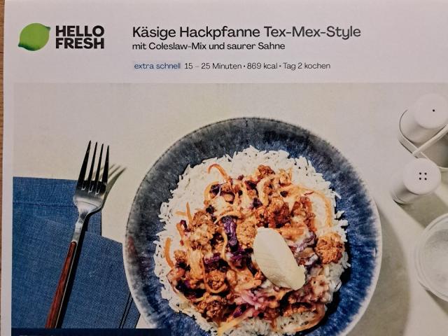 Käsige Hackpfanne Tex-Mex-Style, HelloFresh von rabandi | Hochgeladen von: rabandi