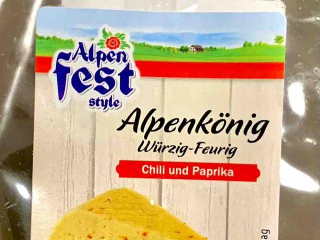 Käse Alpenkönig würzig-feurig Chili und Paprika Alpenfest style  | Hochgeladen von: Arturo1