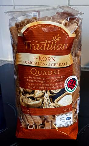 Tradition 5-Korn Quadri, Vollkornpasta | Hochgeladen von: Lakshmi