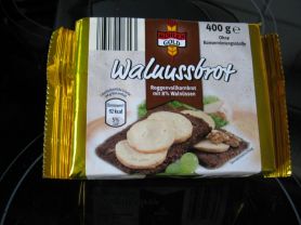 Mühlengold Walnussbrot, Roggenvollkornbrot mit 8 % Waln | Hochgeladen von: biggiseibel