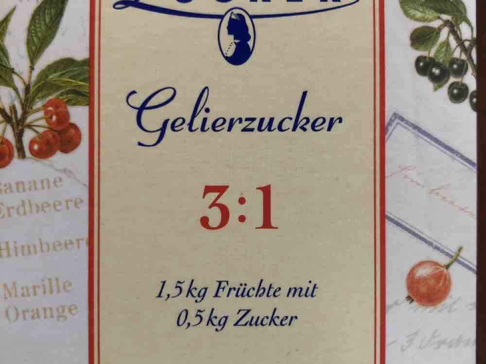 Gelierzucker 3:1, Wiener Zucker von Maziorana | Hochgeladen von: Maziorana