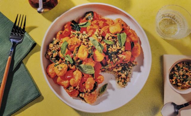 Vegane Gnocchi in Spinat-Tomaten-Soße von Irene W. | Hochgeladen von: Irene W.