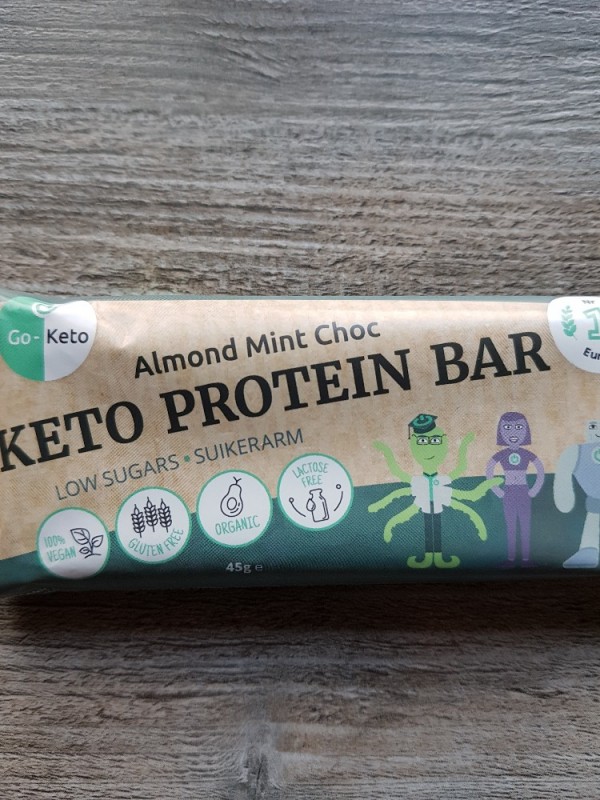 Keto Protein Bar Almond Mint Choc, Mandel-Minze-Schokolade von d | Hochgeladen von: dicker3004