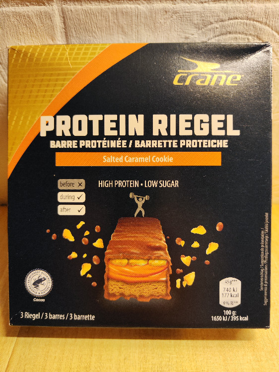 Protein Riegel Salted Caramel Cookie von MichiR77 | Hochgeladen von: MichiR77
