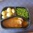 Schweinebraten, in Bratensauce mit Erbsen und Kartoffeln | Hochgeladen von: Dunja11