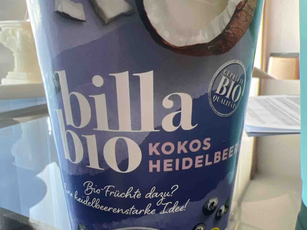 Billa Bio Kokos Heidelbeere Jogurt, vegan von TatjanaTodorovic | Hochgeladen von: TatjanaTodorovic