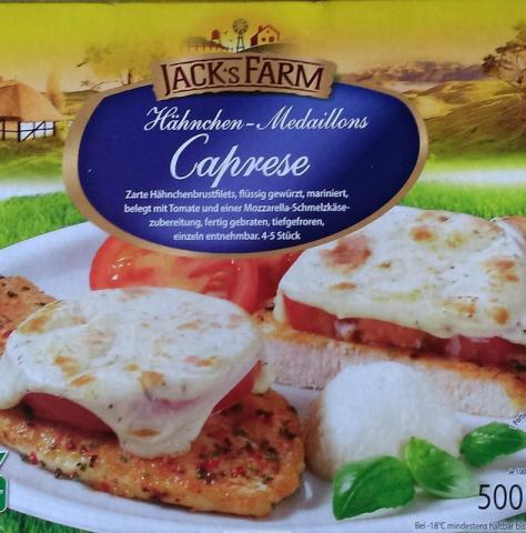 Jacks Farm Hähnchen-Medaillons Caprese | Hochgeladen von: spartopf844