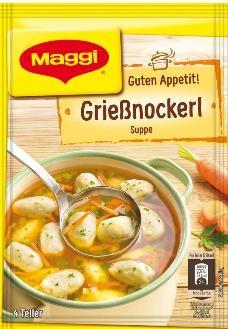 Maggi Guten Appetit Grießnockerlsuppe | Hochgeladen von: sesamed