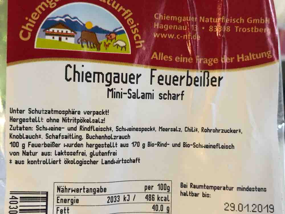 Chiemgauer Feuerbeißer - Mini-Salami scharf von Janimaxx | Hochgeladen von: Janimaxx