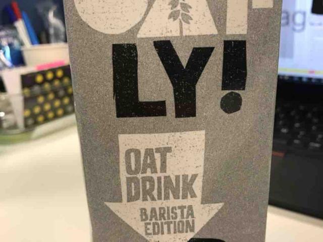 Oatly, oat drink barista edition by vincessa | Uploaded by: vincessa