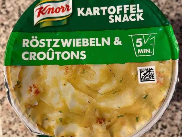 Kartoffel Snack , Röstzwiebeln & Croutons von Anja2015 | Hochgeladen von: Anja2015