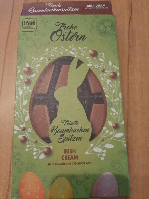Feinste Baumkuchenspitzen, Irish Cream, in Vollmilchschokolade v | Hochgeladen von: Mausi66