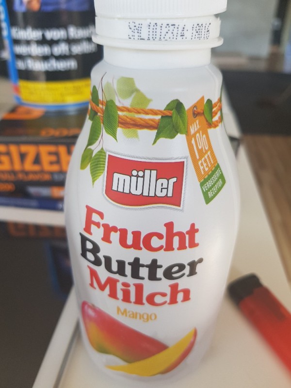 Müller, Frucht Buttermilch, Mango Kalorien - Milchgetränke - Fddb