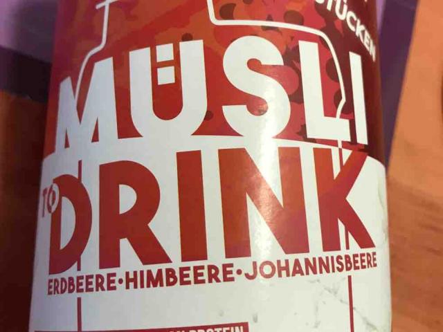 Müsli To Drink Erdbeere Himbeere Johannisbeere von Soil3 | Hochgeladen von: Soil3