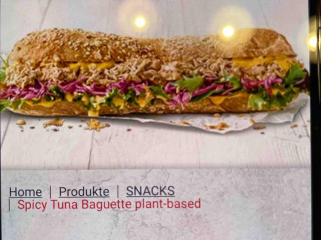 Spicy  Thuna Baguette, Plant-Based von Franit | Hochgeladen von: Franit