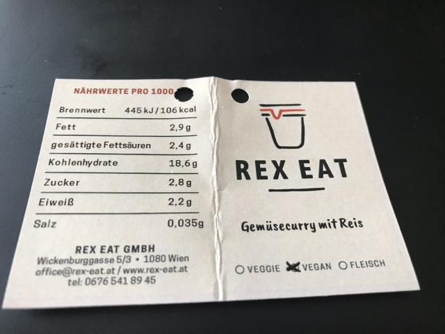 Rex-Eat: Gemüse-Curry mit Reis, Curry | Hochgeladen von: chriger