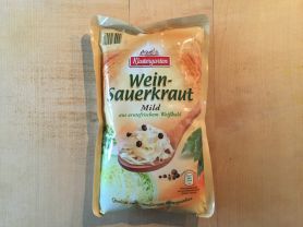 Wein-Sauerkraut Mild aus erntefrischem Weißkohl | Hochgeladen von: Uwe W.