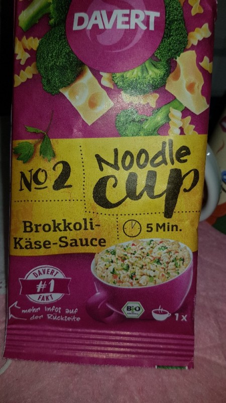 Noodle-Cup, Brokkoli-Käse-Sauce von sabrina1 | Hochgeladen von: sabrina1