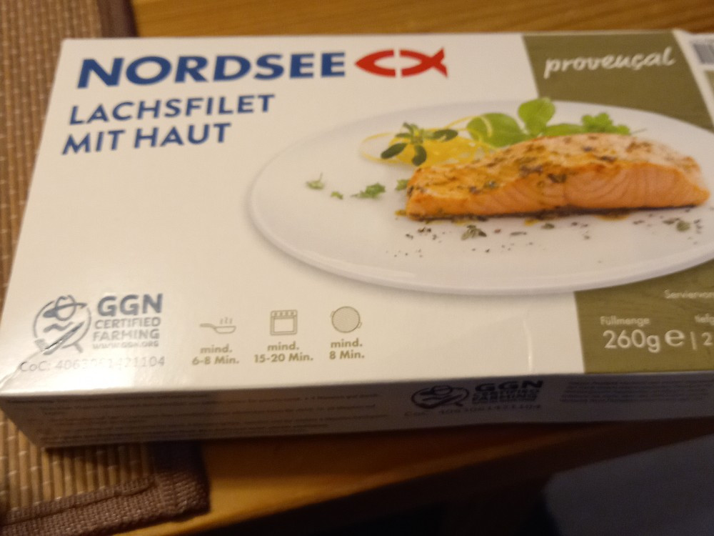 Nordsee Lachsfilet mit Haut von Happy 1970 | Hochgeladen von: Happy 1970