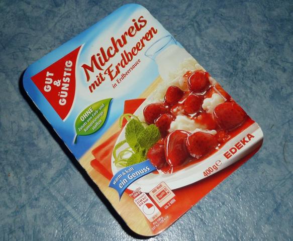 Milchreis und Erdbeeren, mit fruchtiger Sauce | Hochgeladen von: walker59