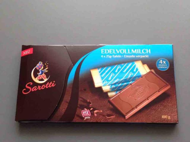 Edelvollmilch Schokolade, 35% Kakao  von Themetzsch | Hochgeladen von: Themetzsch