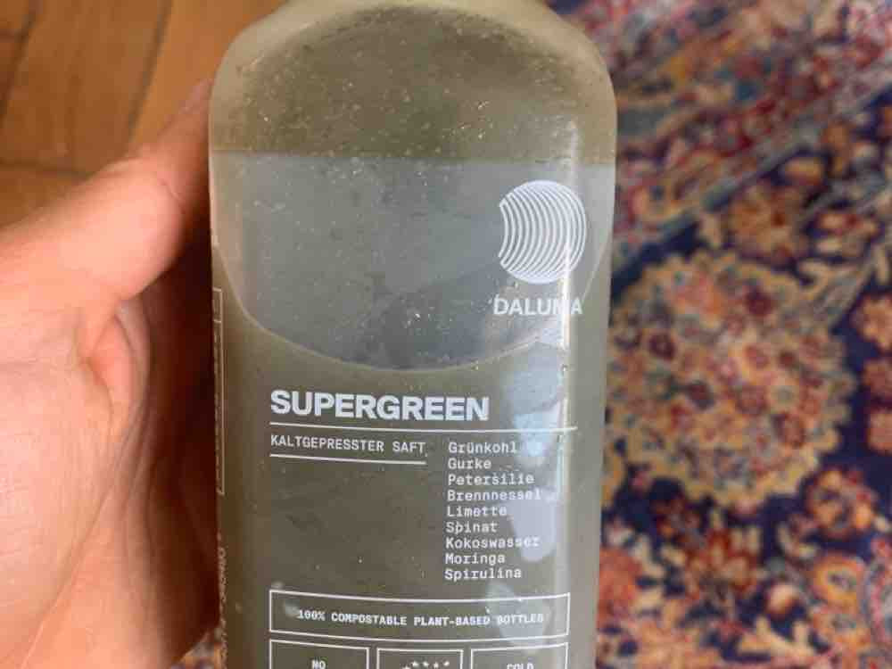 Daluma Supergreen, kaltgepresster Saft von ilenoi | Hochgeladen von: ilenoi
