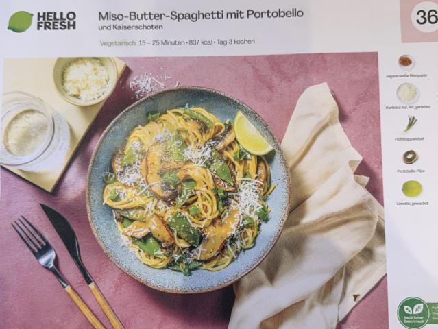 Hello Fresh Miso-Spaghetti mit Portobello von JessyJessy | Hochgeladen von: JessyJessy