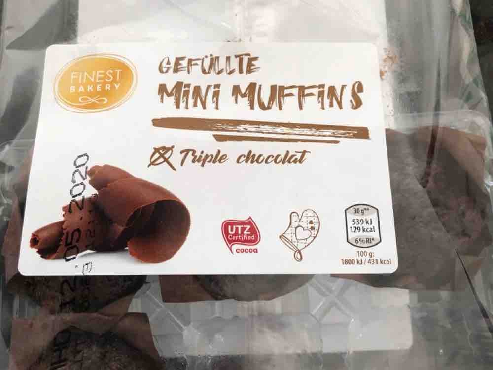 Gefüllte Mini-Muffins, tripple Chocolate von dani2604 | Hochgeladen von: dani2604