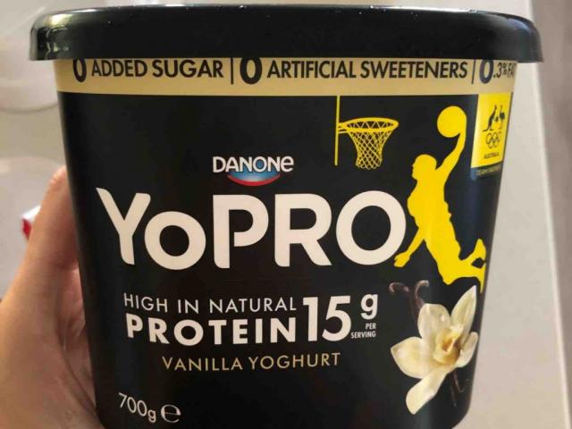 yopro vanilla yoghurt by loohra | Uploaded by: loohra