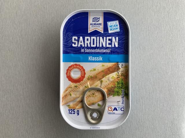 ALMARE Sardinen in Sonnenblumenöl , o. Haut u. Gräten | Hochgeladen von: kafitness19