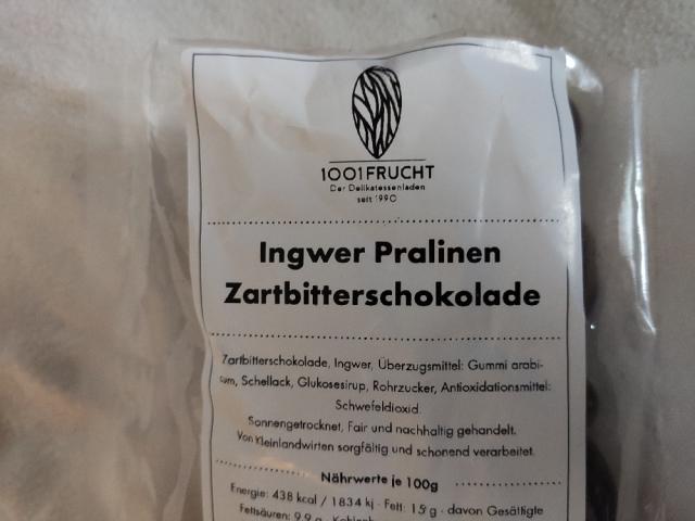 Ingwer Pralinen Zartbitterschokolade, 1001 Frucht von PapstDjang | Hochgeladen von: PapstDjango