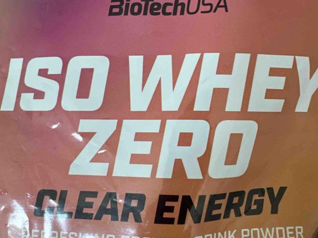 ISO Whey Zero Clear Energy von Lindii1604 | Hochgeladen von: Lindii1604