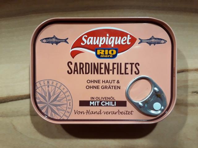Sardinen-Filets in Olivenöl mit Chili | Hochgeladen von: cucuyo111