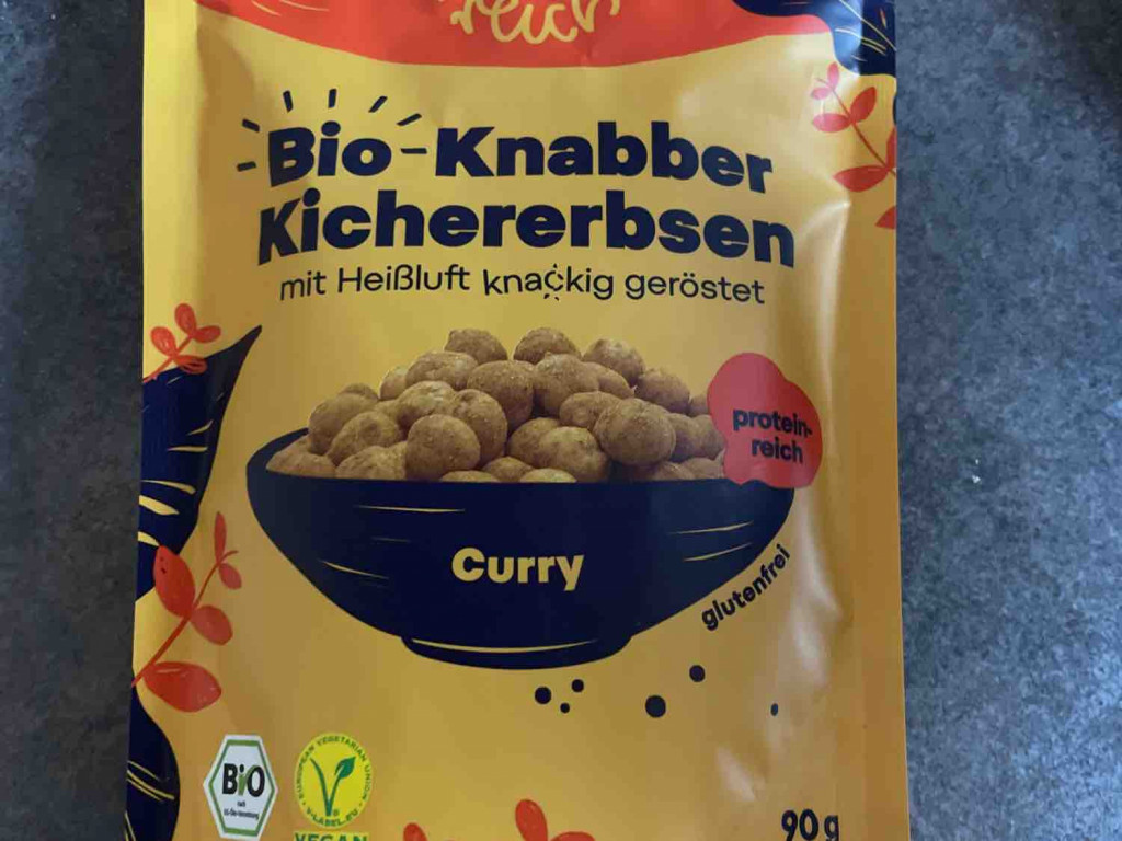 Bio Knabber Kichererbsen, Curry von viviengnt | Hochgeladen von: viviengnt