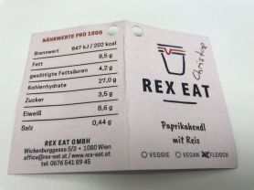 Rex Eat: Paprikahendl mit Reis, Paprika | Hochgeladen von: chriger