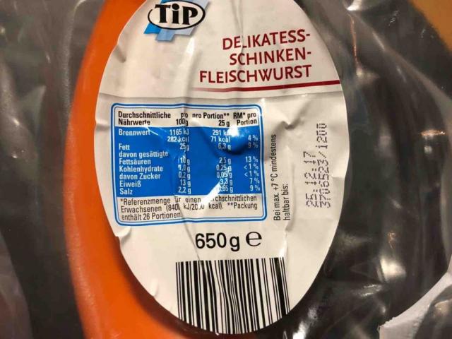 Delikatess Schinken Fleischwurst von EchteLiebe | Hochgeladen von: EchteLiebe