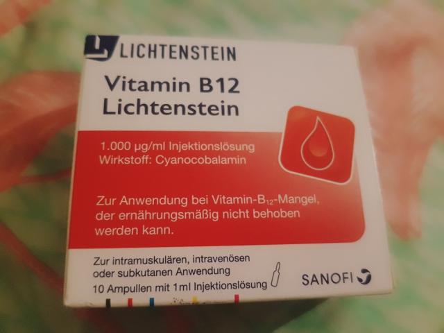 Vitamin B12 Lichtenstein Injektion, Cyanocobalamin | Hochgeladen von: smylonas755