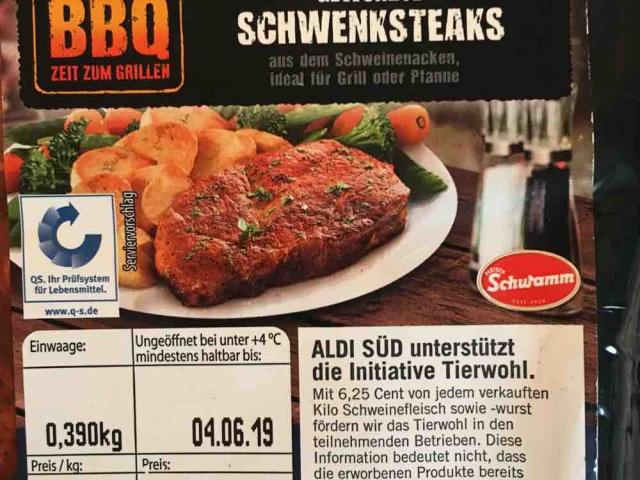 BBQ Schweinesteaks, Fleisch von M.o.S. | Hochgeladen von: M.o.S.