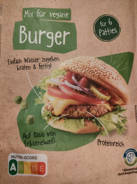 vegane Burger Patty, bratfertige Mischung von schubi1012 | Hochgeladen von: schubi1012