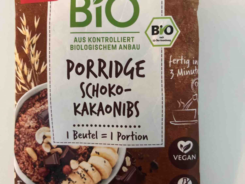 EnerBio porridge Schoko von anncreative | Hochgeladen von: anncreative