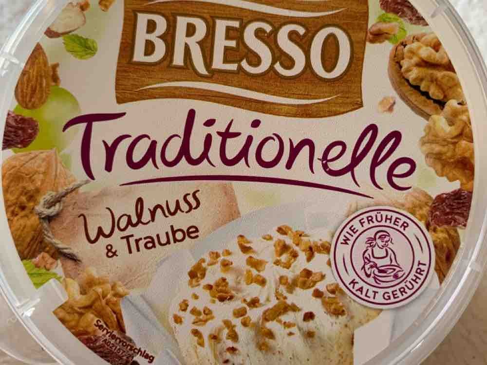 Edelweiss, Bresso Traditionelle Walnuss &amp; Traube, Frischkäsezubereitung ...