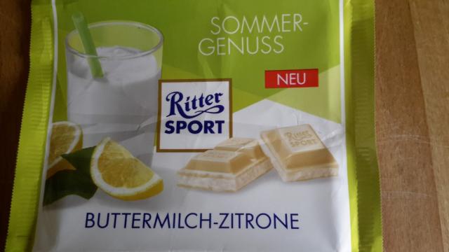Ritter Sport Buttermilch-Zitrone | Hochgeladen von: subtrahine