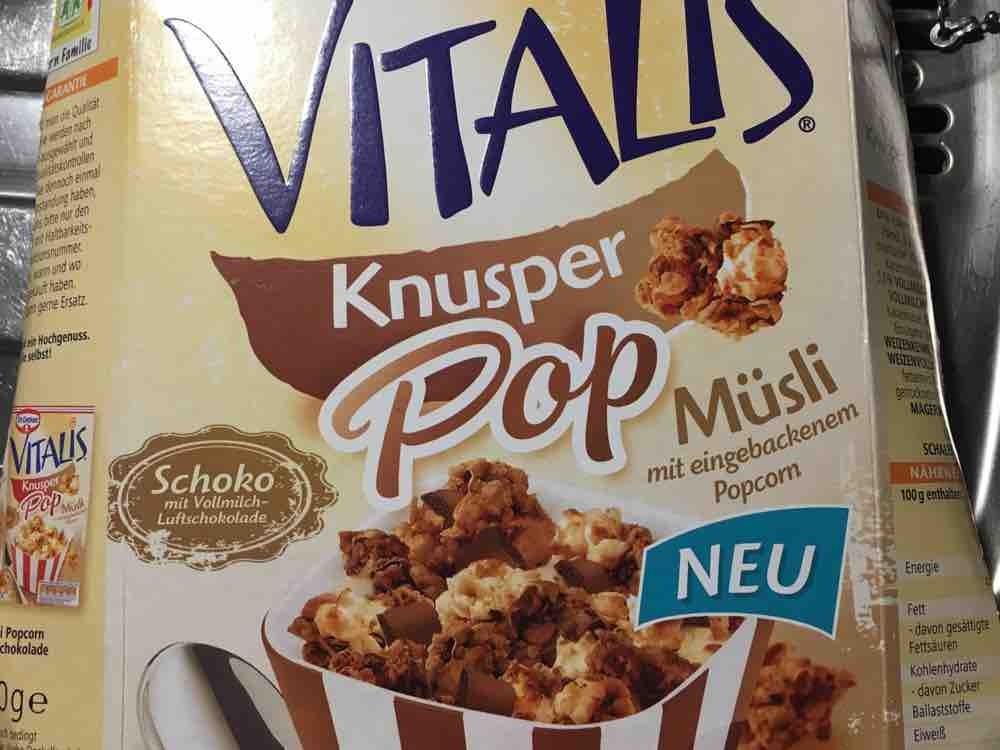 Vitalis Knusper Pop Müsli, mit eingebackenem Popcorn von EchteLi | Hochgeladen von: EchteLiebe