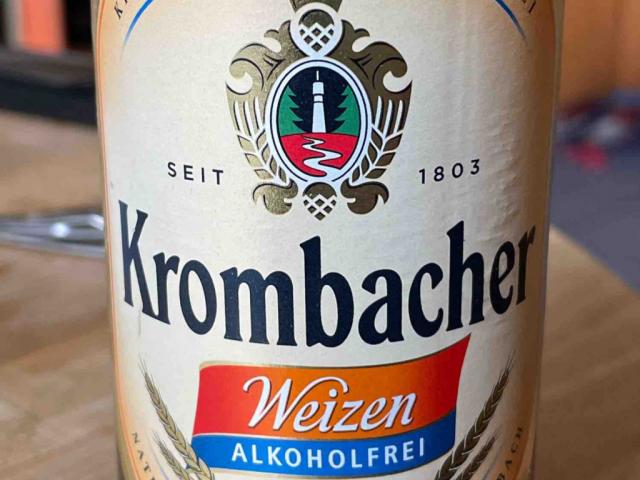 Krombacher Weizen alkoholfrei naturtrüb von hesdorn | Hochgeladen von: hesdorn