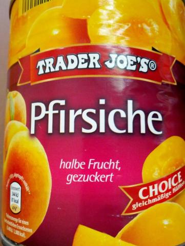 Pfirsiche, halbe Frucht, gezuckert | Hochgeladen von: lgnt