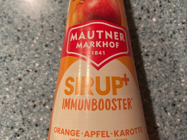 Sirup Immunbooster, Orange Apfel Karotte von ungluecksfee | Hochgeladen von: ungluecksfee