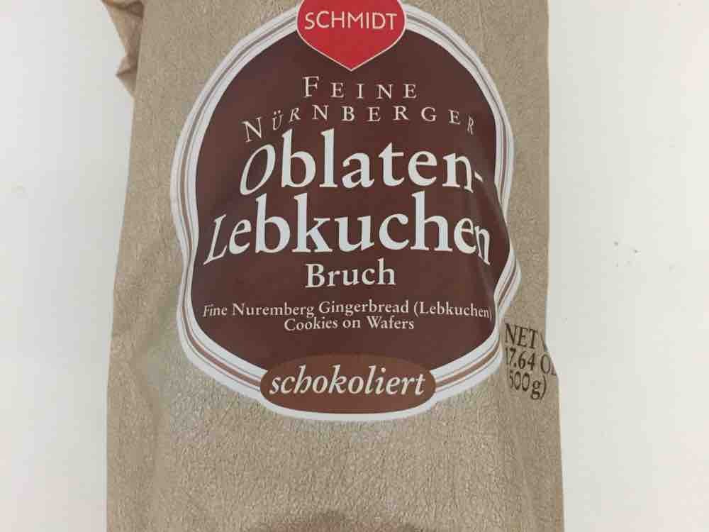 Lebkuchen Schmidt, Feine Nürnberger Oblaten-Lebkuchen Bruch ...